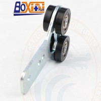 zinc plated container truck curtain track roller