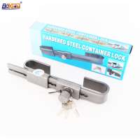 Black Painted hardened Steel Sliding Container Truck Door Lock